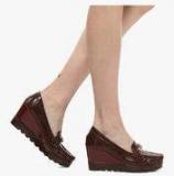 Jove Maroon Moccasins women