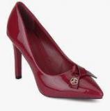 Jove Maroon Stilettos Women