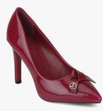 Jove Maroon Stilettos women