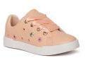 Jove Peach Coloured Embellished Sneakers Women