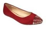 Jove Red Belly Shoes women