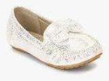 Juniors By Lifestyle White Loafers Girls