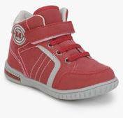 Juniors Red Sneakers Boys