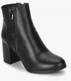 Jurado Black Ankle Length Boots Women