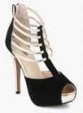 Jurado Black Metallic Stilettos Women