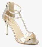 Jurado Golden Ankle Strap Stilettos Women