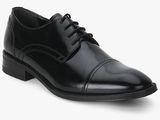 Kenneth Cole Gather Around Black Derby Formal Shoes Men