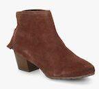 Kenneth Cole Rust Boots Women