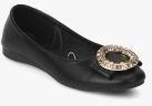 Ketimporta By Kin's Black Ballerinas Belly Shoes Women