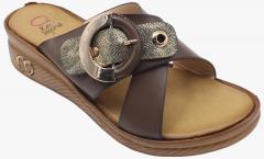 Ketimporta Coffee Brown Sandals women