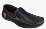 Khadims Black Loafers Boys