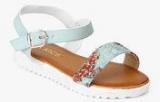 Kics Aqua Blue Sandals Girls