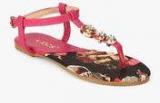 Kics Pink Embellished Sandals girls