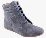 Kielz Ankle Length Blue Boots Women