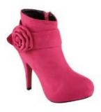 Kielz Ankle Length Pink Boots Women