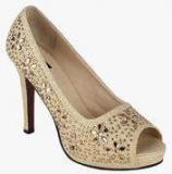 Kielz Golden Stilettos Women