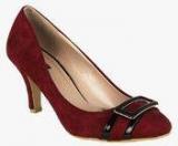 Kielz Maroon Belly Shoes Women