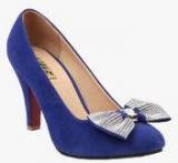 Kielz Navy Blue Stilettos Women