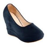 Kielz Navy Blue Wedges Women