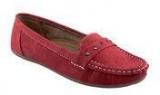 Kielz Red Moccasins Women