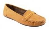 Kielz Yellow Moccasins Women