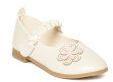 Kittens Beige Applique Ballerinas Girls