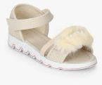 Kittens Beige Bow Sandals Girls