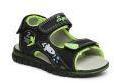 Kittens Boys Green & Black Comfort Sandals