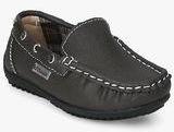 Kittens Dark Grey Loafers Boys