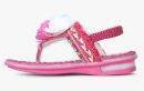 Kittens Fuchsia Weave Sandals Girls