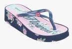 Kittens Girls & Navy Blue Pink Thong Flip Flops Girls