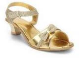 Kittens Golden Sandals Girls