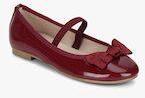 Kittens Maroon Belly Shoes Girls