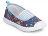 Kittens Navy Blue Belly Shoes Girls