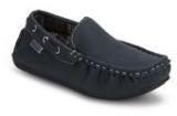 Kittens Navy Blue Loafers Boys