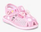 Kittens Pink Bow Sandals Girls