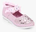 Kittens Pink Embelished Belly Shoes girls