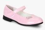 Kittens Pink Solid Ballerinas Girls