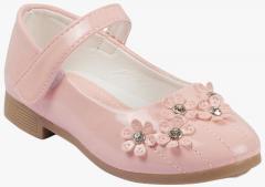 Kittens Pink Synthetic Ballerinas girls