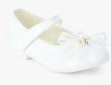 Kittens White Bow Mary Jane Belly Shoes Girls