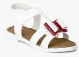 Kittens White Bow Sandals Girls