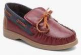 Knotty Derby Binns Maroon Loafers Boys