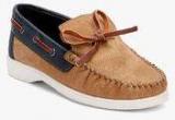 Knotty Derby Binns Tan Loafers Boys