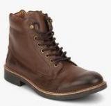 Knotty Derby Burbage Short Brown Boots Men