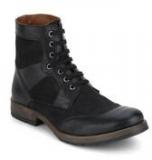 Knotty Derby Crouch Outdoor Black Boots Men