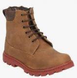 Knotty Derby Tan Boots Boys