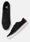 Kook N Keech Black Regular Sneakers Men