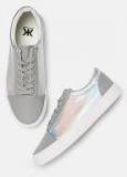 Kook N Keech Grey Regular Sneakers Women