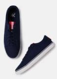 Kook N Keech Navy Blue Regular Sneakers Men