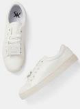 Kook N Keech Off White Casual Sneakers Women